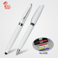 Logotipo universal personalizado Stylus Multi Color Metal Roller Bolete Pen para teléfono